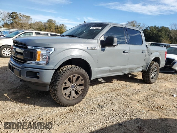 2020 Ford F-150 XL with VIN 1FTEW1EPXLKD55749, listed as a Copart auction lot 88513225 with 102,147 mi miles and Salvage Title. Bid and sale history available at carsss.com. Image 1.