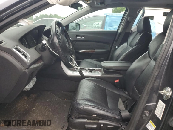 2016 Acura TLX Technology with VIN 19UUB2F51GA003098, listed as a Copart auction lot 57917505 with 113,850 mi miles and Salvage title. Bid and sale history available at DreamBid. Image 7.