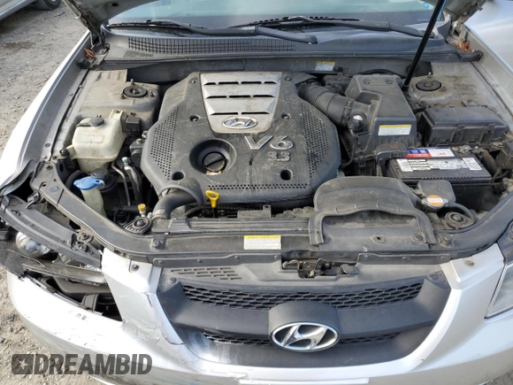 2006 Hyundai Sonata GLS with VIN 5NPEU46F26H065327, listed as a Copart auction lot 53082745 with 142,513 mi miles and Salvage Title. Bid and sale history available at DreamBid. Image 11.