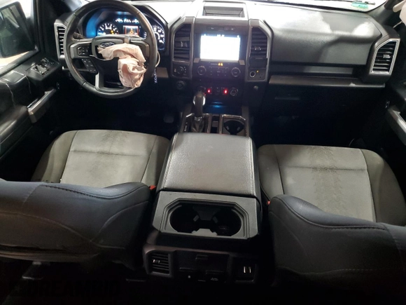 2018 Ford F-150 XL with VIN 1FTEW1EP0JFD65793, listed as a Copart auction lot 45498705 with 86,022 mi miles and Salvage Title. Bid and sale history available at carsss.com. Image 8.