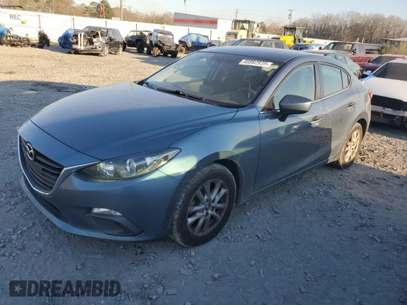 2016 Mazda 3 i Sport with VIN 3MZBM1U70GM304685, listed as a Copart auction lot 46882935 with 132,296 mi miles and Salvage Title. Bid and sale history available at DreamBid. Image 1.