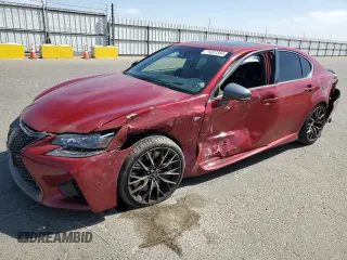 2016 Lexus GS F with VIN JTHBP1BL3GA000689, listed as a Copart auction lot 71687354 with 207,022 mi miles and Salvage Title. Bid and sale history available at carsss.com. Image 1.