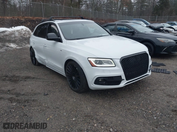 2016 Audi Q5 Premium Plus with VIN WA1D7AFP7GA151732, listed as a IAAI auction lot 41054067 with 129,499 mi miles. Bid and sale history available at carsss.com. Image 1.