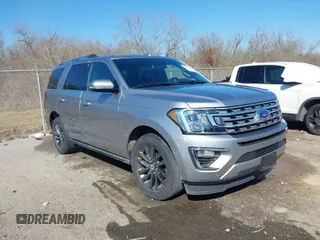 2021 Ford Expedition Limited with VIN 1FMJU1KT3MEA72563, listed as a IAAI auction lot 41764683 with 48,742 mi miles. Bid and sale history available at carsss.com. Image 1.