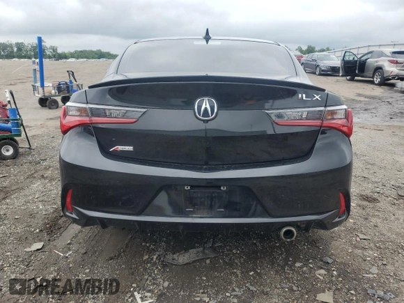 2021 Acura ILX Premium with VIN 19UDE2F85MA003120, listed as a Copart auction lot 61534895 with 78,171 mi miles and Salvage title. Bid and sale history available at DreamBid. Image 6.