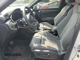 2022 Audi Q3 S line Premium Plus with VIN WA1EECF34N1058134, listed as a Copart auction lot 58793655 with 49,220 mi miles and Salvage title. Bid and sale history available at DreamBid. Image 7.