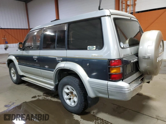 1995 Mitsubishi Montero z VIN 2BGF0126264046653, wystawiony jako Copart lot #81135584 z przebiegiem 254 106 mil mil oraz Czysty tytuł • Clean title. Historia ofert i sprzedaży dostępna na DreamBid. Obrazek 2.