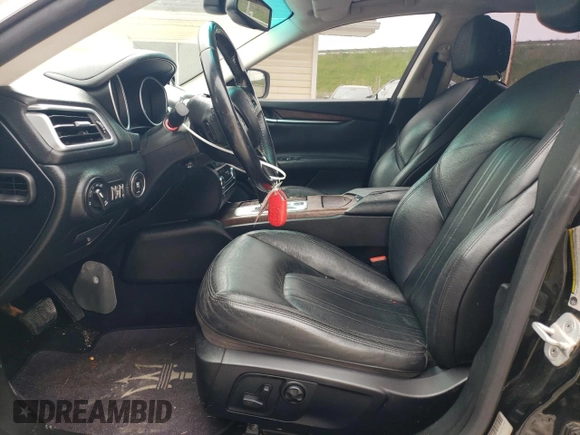 2014 Maserati Ghibli S Q4 with VIN ZAM57RTA8E1083877, listed as a Copart auction lot 57812725 with 94,088 mi miles and Clean title. Bid and sale history available at DreamBid. Image 7.