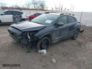 2024 Subaru Crosstrek Premium with VIN JF2GUADC3RH380352, listed as a IAAI auction lot 41166635 with 6,904 mi miles. Bid and sale history available at carsss.com. Image 2.