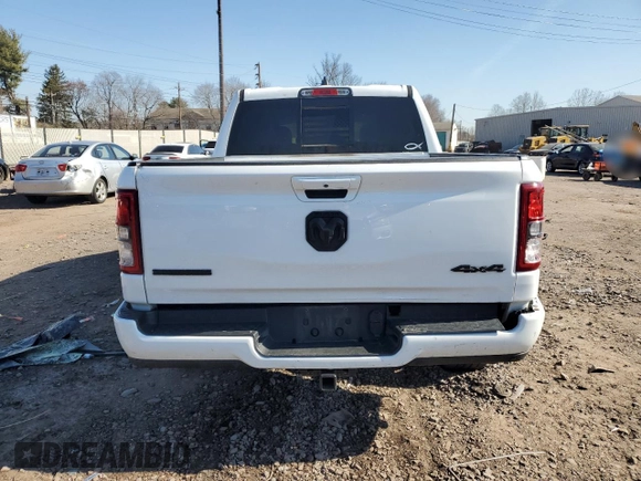 2020 Ram 1500 Big Horn with VIN 1C6RRFFG6LN342720, listed as a Copart auction lot 48371395 with Not provided miles and Salvage title. Bid and sale history available at DreamBid. Image 6.