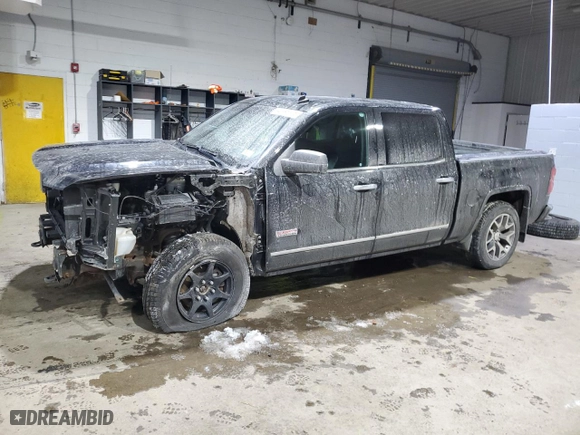 2014 GMC Sierra 1500 SLT with VIN 3GTU2VEC8EG534135, listed as a Copart auction lot 42995915 with 123,499 mi miles and Salvage Title. Bid and sale history available at carsss.com. Image 1.
