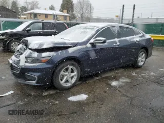 2018 Chevrolet Malibu LS with VIN 1G1ZB5ST7JF142598, listed as a Copart auction lot 53519845 with 94,023 mi miles and Salvage Title. Bid and sale history available at DreamBid. Image 1.