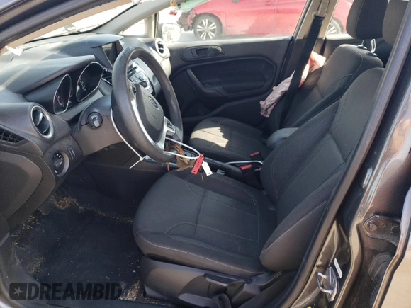 2017 Ford Fiesta SE with VIN 3FADP4EJ0HM168256, listed as a Copart auction lot 45246255 with 97,535 mi miles and Salvage Title. Bid and sale history available at DreamBid. Image 7.