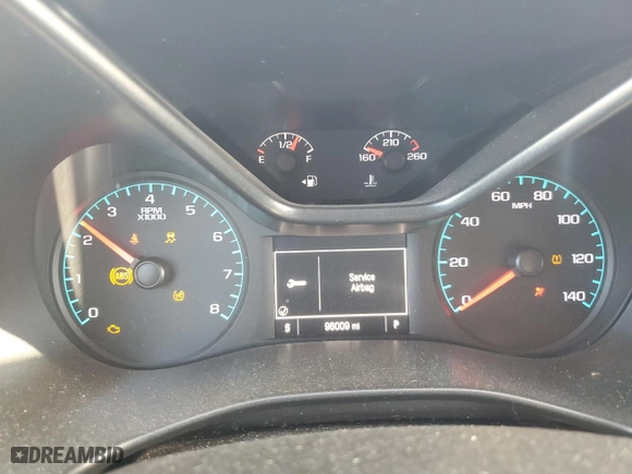 2016 Chevrolet Colorado 2WD WT with VIN 1GCGSBE33G1365865, listed as a Copart auction lot 50035935 with 96,009 mi miles and Salvage Title. Bid and sale history available at carsss.com. Image 9.
