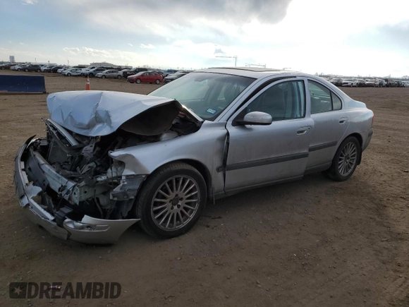 2004 Volvo S60 with VIN YV1RS59V742416452, listed as a Copart auction lot 48214465 with 0 mi miles and Salvage Title. Bid and sale history available at carsss.com. Image 1.