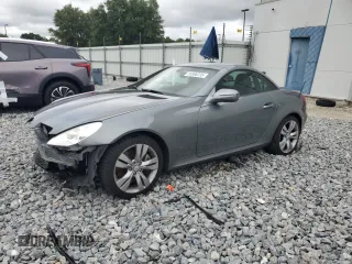 2010 Mercedes-Benz SLK with VIN WDBWK5JA7AF228325, listed as a Copart auction lot 55966235 with 41,728 mi miles and Salvage title. Bid and sale history available at DreamBid. Image 1.