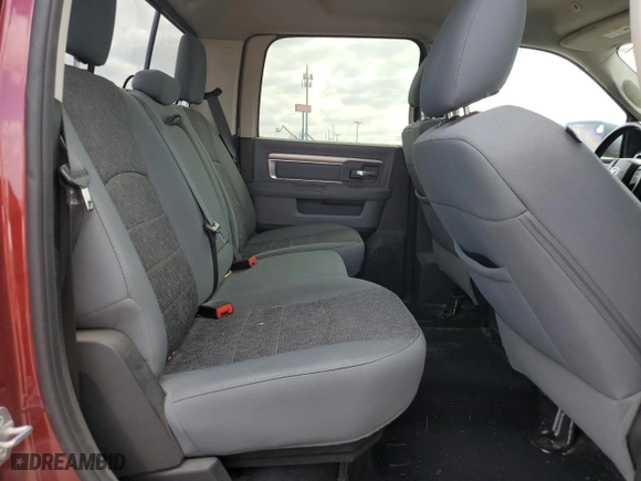 2017 Ram 1500 Big Horn with VIN 3C6RR7LT8HG506699, listed as a Copart auction lot 72126494 with 49,048 mi miles and Salvage Title. Bid and sale history available at carsss.com. Image 10.