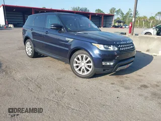 2016 Land Rover Range Rover Sport HSE with VIN SALWR2PF5GA589727, listed as a IAAI auction lot 42075143 with 68,993 mi miles and . Bid and sale history available at DreamBid. Image 1.