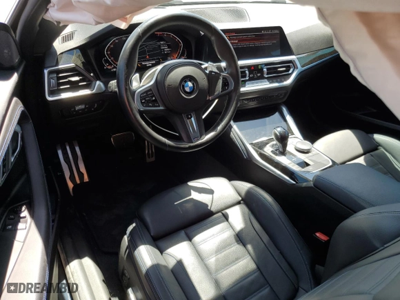 2022 BMW 2 Series M240i xDrive with VIN 3MW53CM01N8C35803, listed as a Copart auction lot 55769504 with 18,921 mi miles. Bid and sale history available at carsss.com. Image 8.