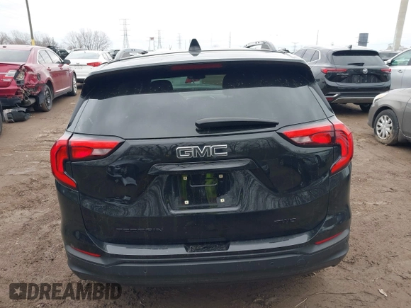 2019 GMC Terrain SLE with VIN 3GKALTEV5KL260678, listed as a IAAI auction lot 41738550 with 110,026 mi miles. Bid and sale history available at carsss.com. Image 15.