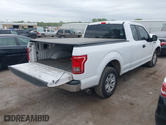 2016 Ford F-150 XL with VIN 1FTEX1CP1GKF97416, listed as a IAAI auction lot 42064123 with 189,214 mi miles and . Bid and sale history available at DreamBid. Image 4.