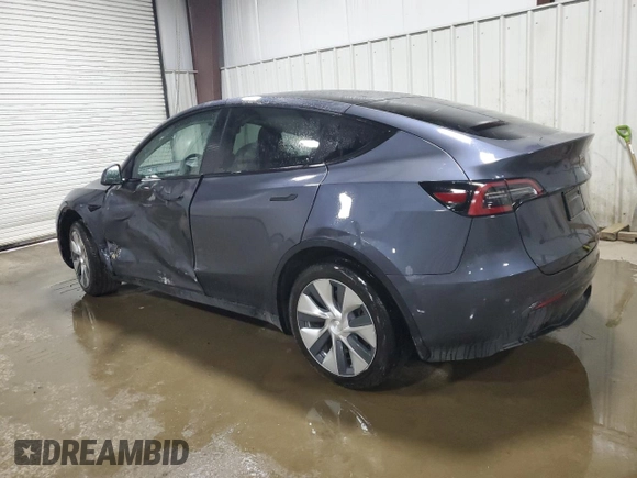 2022 Tesla Model Y Long Range with VIN 7SAYGDEE7NF422837, listed as a Copart auction lot 55271665 with 52,976 mi miles and Clean Title. Bid and sale history available at DreamBid. Image 2.