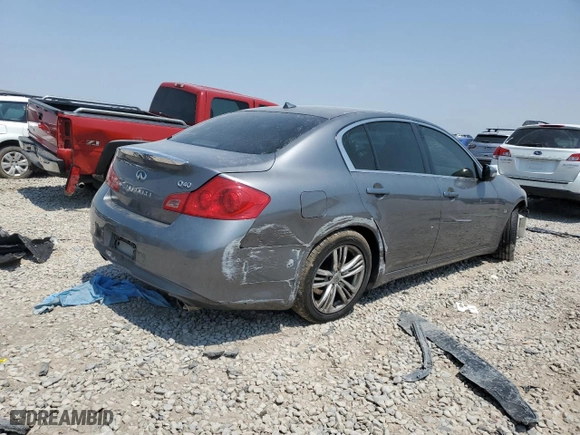 2015 Infiniti Q40 with VIN JN1CV6AP7FM502098, listed as a Copart auction lot 65291744 with NaN miles and Salvage Title. Bid and sale history available at carsss.com. Image 3.