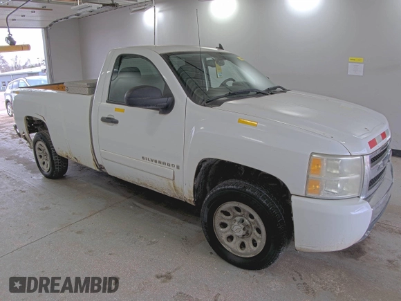 2008 Chevrolet Silverado 1500 Work Truck with VIN 1GCEC14C68Z295250, listed as a IAAI auction lot 42122245 with 120,078 mi miles. Bid and sale history available at carsss.com. Image 18.