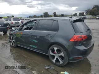 2016 Volkswagen Golf GTI SE with VIN 3VW4T7AU8GM034064, listed as a Copart auction lot 44057985 with 99,393 mi miles and Salvage Title. Bid and sale history available at carsss.com. Image 2.