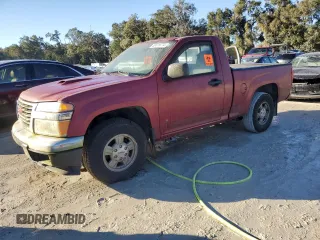 2006 GMC Canyon Work Truck with VIN 1GTCS148968139065, listed as a Copart auction lot 82416774 with 163,349 mi miles and Clean Title. Bid and sale history available at carsss.com. Image 1.