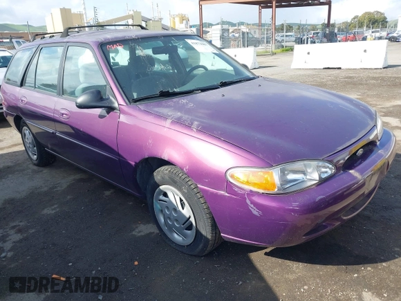 1997 Ford Escort LX with VIN 3FALP15P9VR137438, listed as a IAAI auction lot 41872987 with 134,606 mi miles. Bid and sale history available at carsss.com. Image 1.