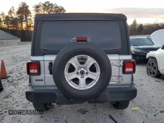 2022 Jeep Wrangler Unlimited Willys Sport with VIN 1C4HJXDM8NW224563, listed as a Copart auction lot 87717815 with 25,872 mi miles and Salvage Title. Bid and sale history available at DreamBid. Image 6.