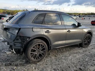 2022 Audi SQ5 Premium Plus with VIN WA1B4AFY9N2068089, listed as a Copart auction lot 48892064 with 6,047 mi miles and Salvage Title. Bid and sale history available at DreamBid. Image 3.