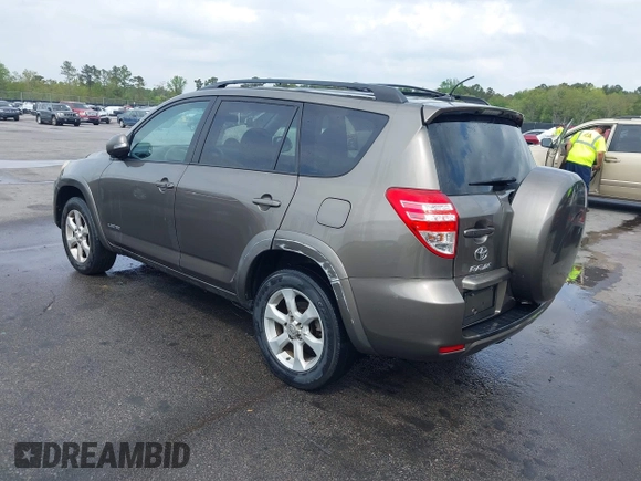 2011 Toyota RAV4 Ltd with VIN 2T3YF4DV9BW082856, listed as a IAAI auction lot 41946197 with 189,382 mi miles. Bid and sale history available at carsss.com. Image 3.