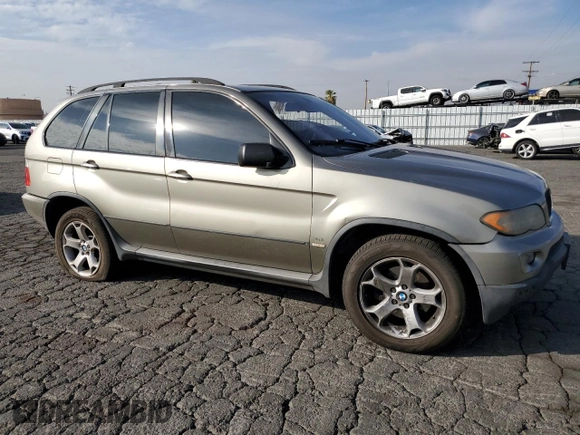 2005 BMW X5 3.0i with VIN 5UXFA13565LY14291, listed as a Copart auction lot 82905594 with 181,688 mi miles and Salvage Title. Bid and sale history available at carsss.com. Image 4.