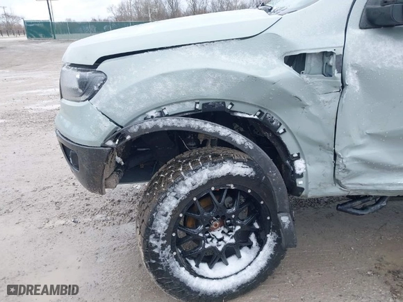 2021 Ford Ranger XL with VIN 1FTER4FH8MLD28724, listed as a IAAI auction lot 41736352 with 37,860 mi miles. Bid and sale history available at carsss.com. Image 17.