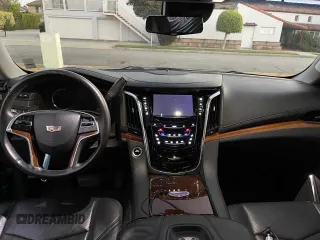 2018 Cadillac Escalade ESV Luxury z VIN 1GYS3HKJ2JR139302, wystawiony jako Copart lot #74639524 z przebiegiem 154 097 mil mil oraz Czysty tytuł • Clean title. Historia ofert i sprzedaży dostępna na DreamBid. Obrazek 9.