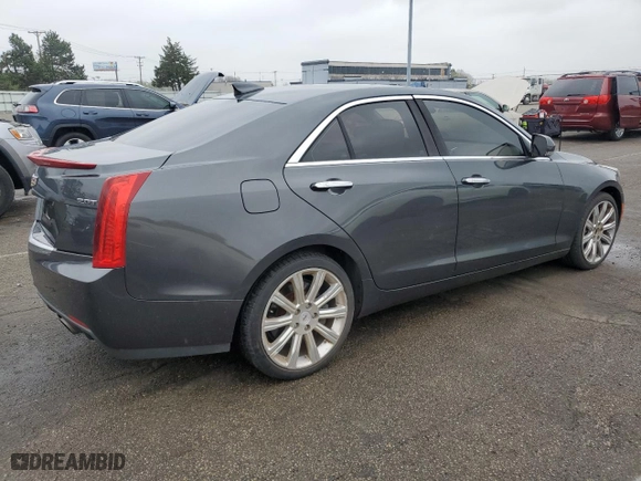 2016 Cadillac ATS Sedan Luxury Collection AWD with VIN 1G6AH5RX7G0190189, listed as a Copart auction lot 52003285 with 157,933 mi miles and Salvage Title. Bid and sale history available at carsss.com. Image 3.
