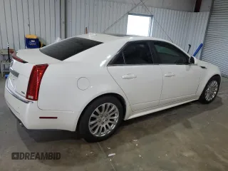 2013 Cadillac CTS Premium with VIN 1G6DP5E34D0111883, listed as a Copart auction lot 49262825 with 90,157 mi miles and Clean Title. Bid and sale history available at DreamBid. Image 3.
