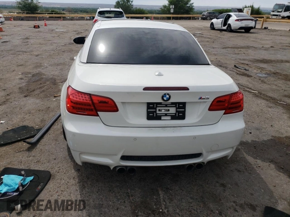 2011 BMW M3 with VIN WBSDX9C59BE784055, listed as a Copart auction lot 58163264 with 0 mi miles and Salvage Title. Bid and sale history available at carsss.com. Image 6.