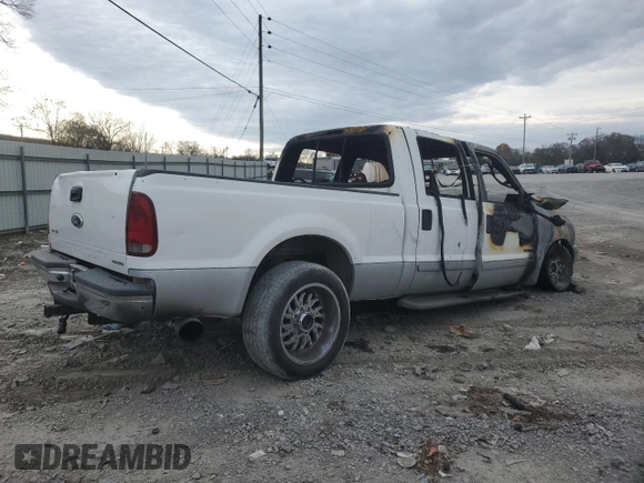 2003 Ford Super Duty F-250 XL with VIN 1FTNW20F53EA73053, listed as a Copart auction lot 82492454 with 0 mi miles and Non Repairable. Bid and sale history available at carsss.com. Image 3.