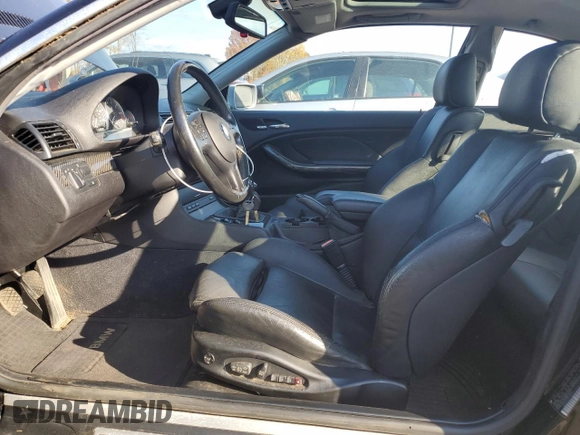 2002 BMW 3 Series 330Ci with VIN WBABN53442JU28198, listed as a Copart auction lot 77768974 with 153,259 mi miles and Clean Title. Bid and sale history available at DreamBid. Image 7.