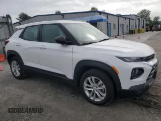 2021 Chevrolet TrailBlazer LS with VIN KL79MMS21MB024154, listed as a Copart auction lot 70743864 with 73,125 mi miles and Salvage Title. Bid and sale history available at DreamBid. Image 4.
