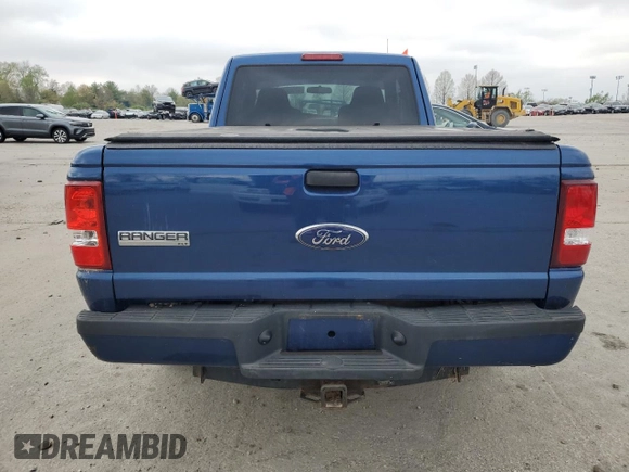 2009 Ford Ranger XLT Appearance with VIN 1FTZR44E69PA08540, listed as a Copart auction lot 52902305 with 221,758 mi miles and Clean Title. Bid and sale history available at carsss.com. Image 6.