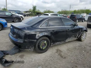 2009 Audi A4 Premium Plus with VIN WAUSF78KX9N024437, listed as a Copart auction lot 55547125 with 120,857 mi miles and Salvage title. Bid and sale history available at DreamBid. Image 3.