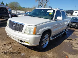 2003 Cadillac Escalade EXT with VIN 3GYEK63N73G165113, listed as a IAAI auction lot 41995449 with 257,470 mi miles. Bid and sale history available at carsss.com. Image 19.