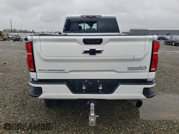 2024 Chevrolet Silverado 3500HD High Country with VIN 1GC4YVEY4RF106354, listed as a Copart auction lot 84701304 with 17,933 mi miles and Salvage Title. Bid and sale history available at carsss.com. Image 6.