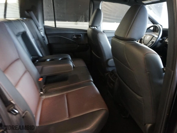 2020 Honda Ridgeline Black Edition with VIN 5FPYK3F83LB018050, listed as a Copart auction lot 84297124 with 39,433 mi miles and Salvage Title. Bid and sale history available at carsss.com. Image 6.