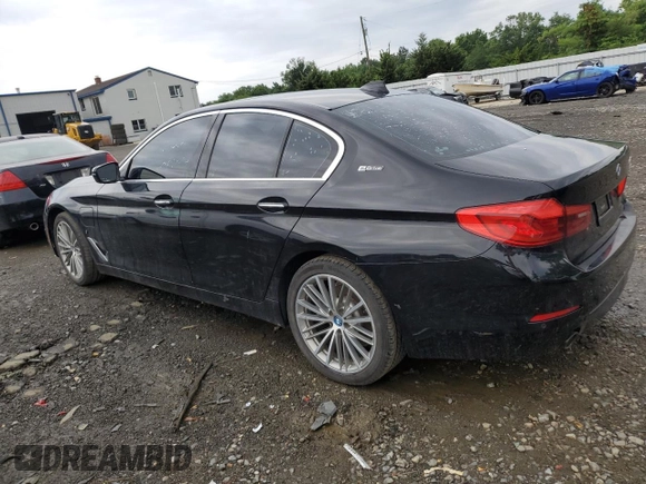 2018 BMW 5 Series 530e xDrive with VIN WBAJB1C55JB374313, listed as a Copart auction lot 62969295 with 70,596 mi miles and Clean title. Bid and sale history available at DreamBid. Image 2.