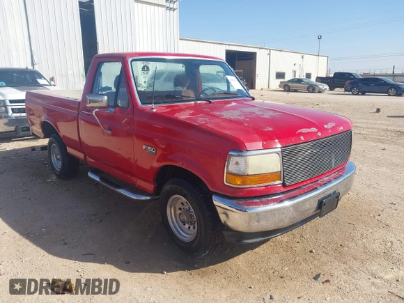 1994 Ford F-150 with VIN 2FTDF15Y8RCA60165, listed as a IAAI auction lot 41852674 with 168,564 mi miles. Bid and sale history available at carsss.com. Image 1.